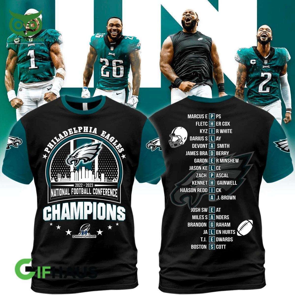 Philadelphia Eagles NFL Custom Name Baseball Jersey Shirt