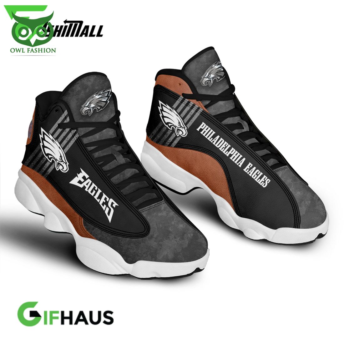 _Philadelphia Eagles Air Jordan 13 Shoes - BTF Store