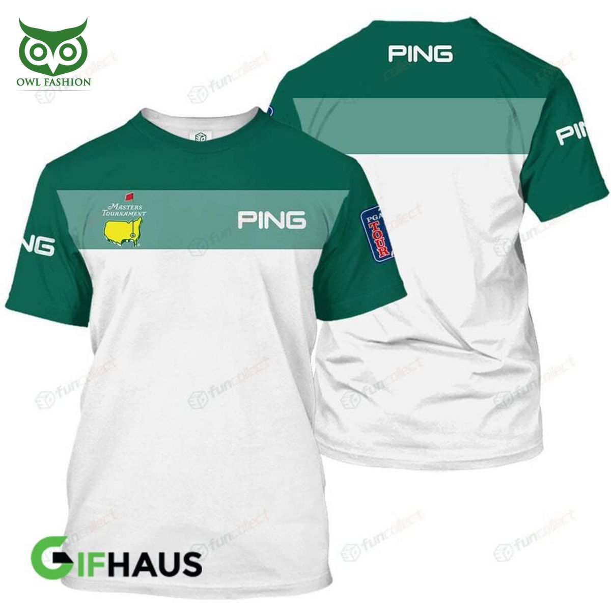 ping green white golf master tournament 3d tshirt 1 DOM0r