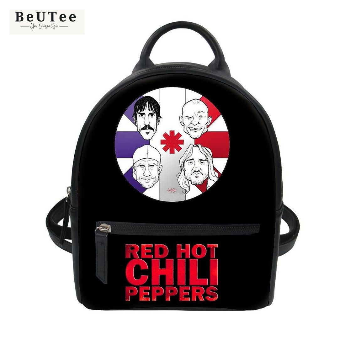 red hot chili peppers black leisure backpack 1 7l5wH