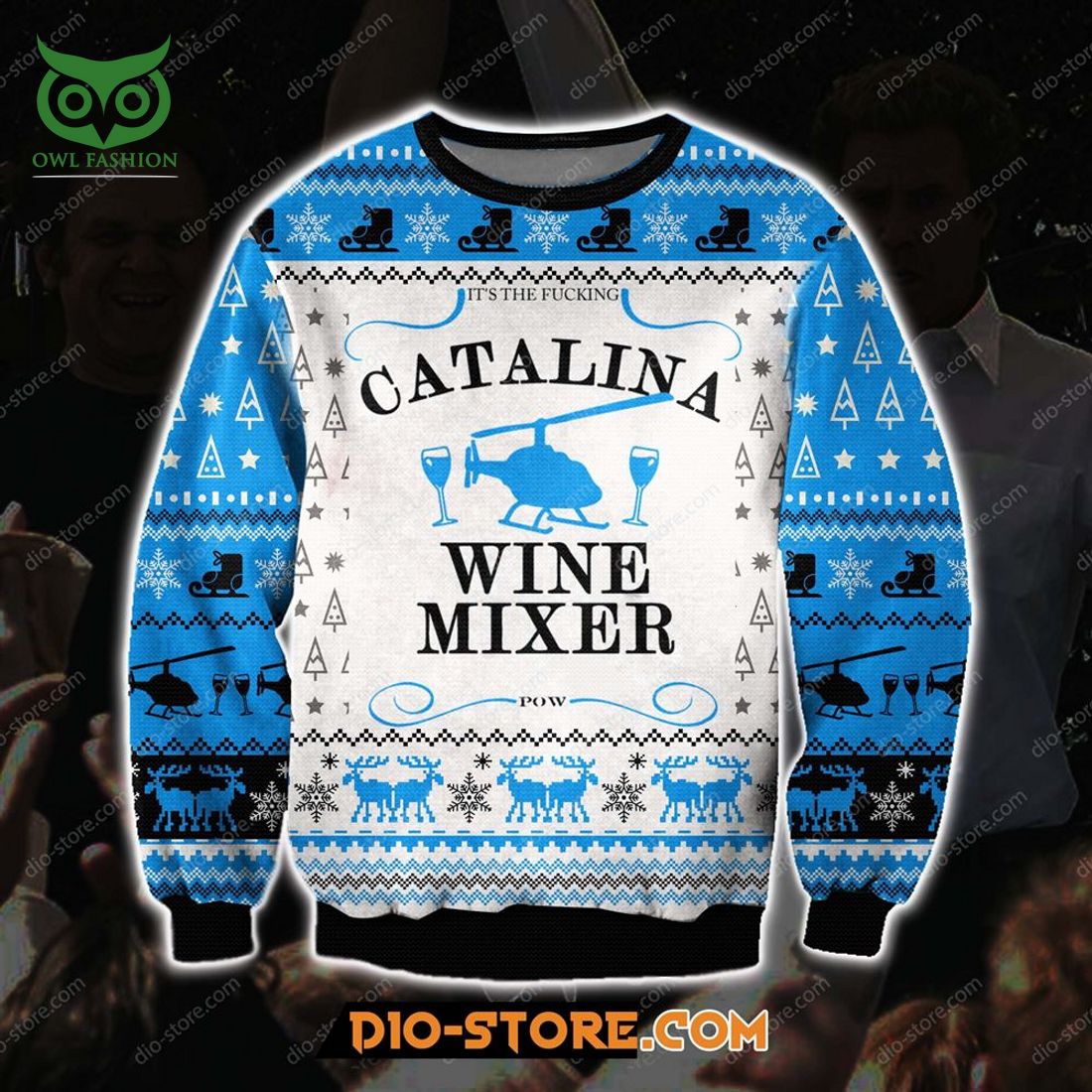 step brothers catalina wine mixer 3d all over print ugly sweater sweatshirt christmas 1 CehFs