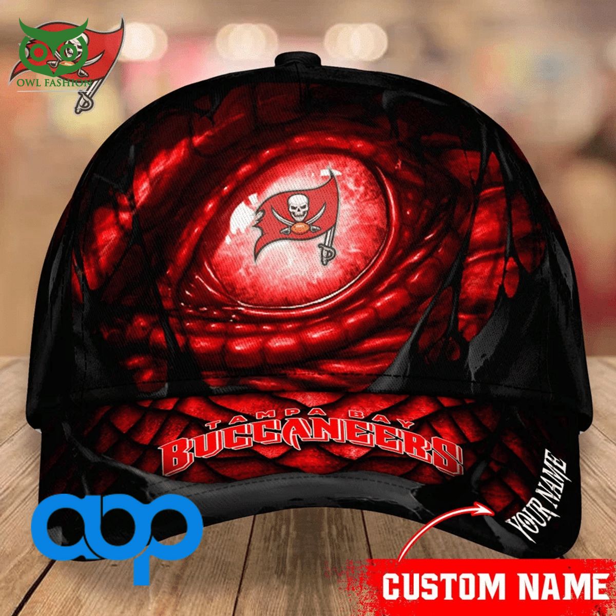 tampa bay buccaneers dragon eyes new 2023 personalized nfl cap 1 q4fqc