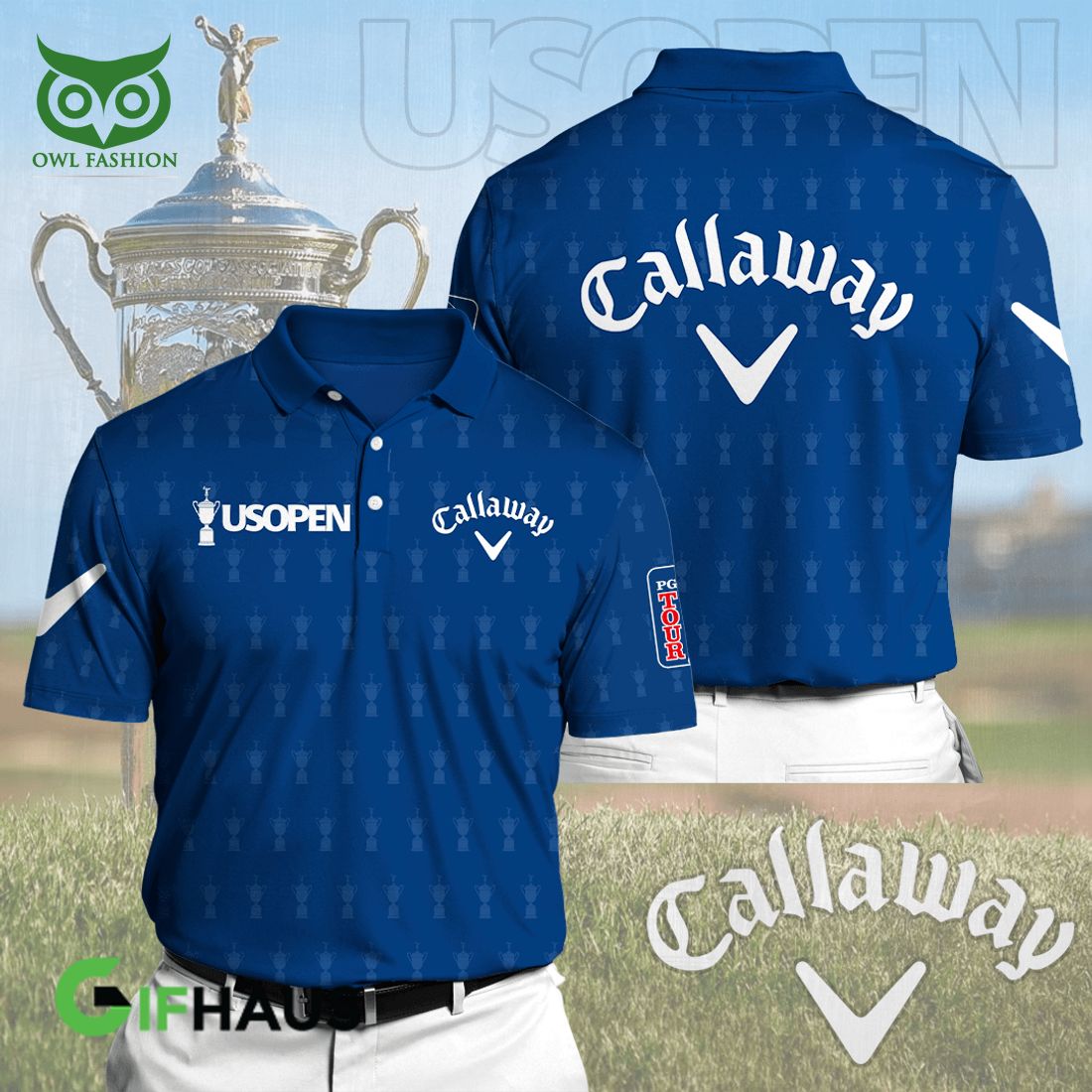 callaway x us open blue 3d polo shirt 1 5AI4e