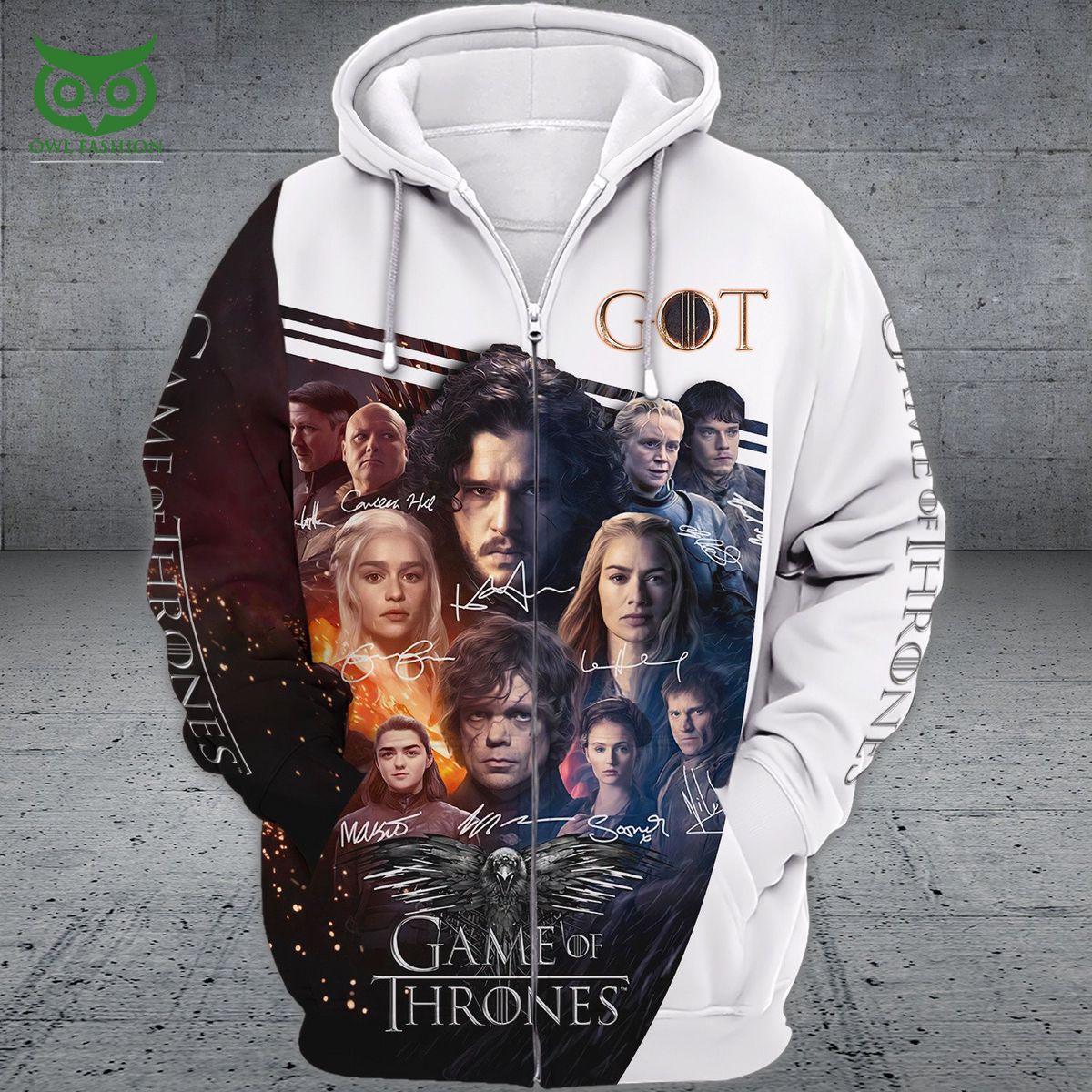 game of thrones poster got 3d tshirt zipper hoodie 1 DV1Ff