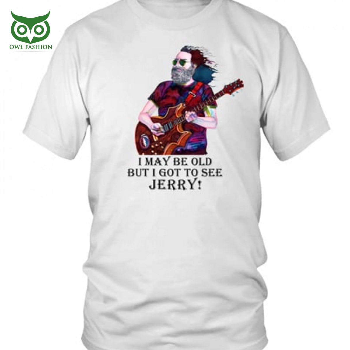 jerry garcia rock band 2d t shirt classic 1 YjwN7