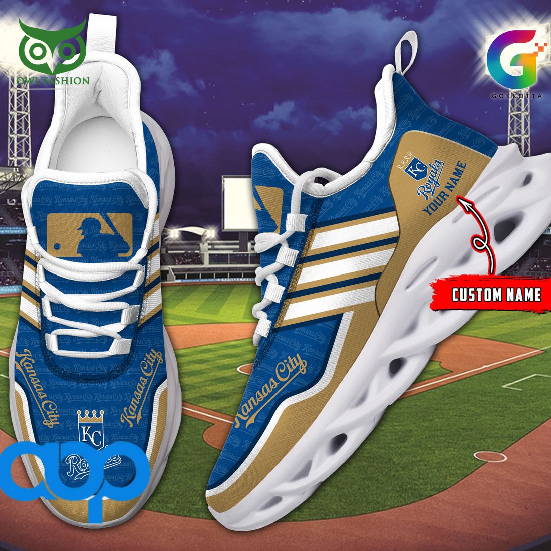 kansas city royals personalized new max soul sneaker 1 Vv4IW