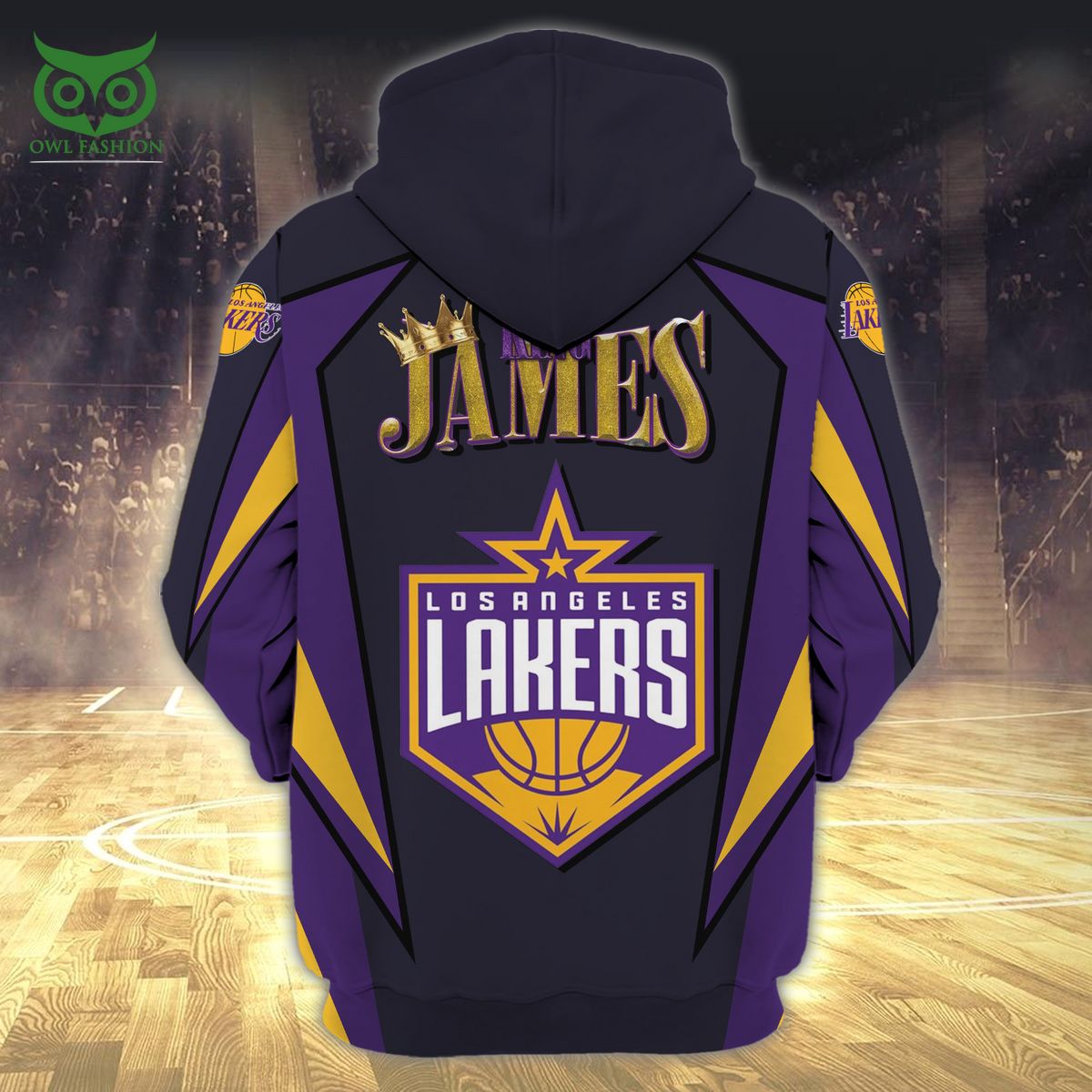 Los Angeles Lakers NBA US Camo Team 3D Printed Hoodie and Zipper Hoodie -  Owl Fashion Shop