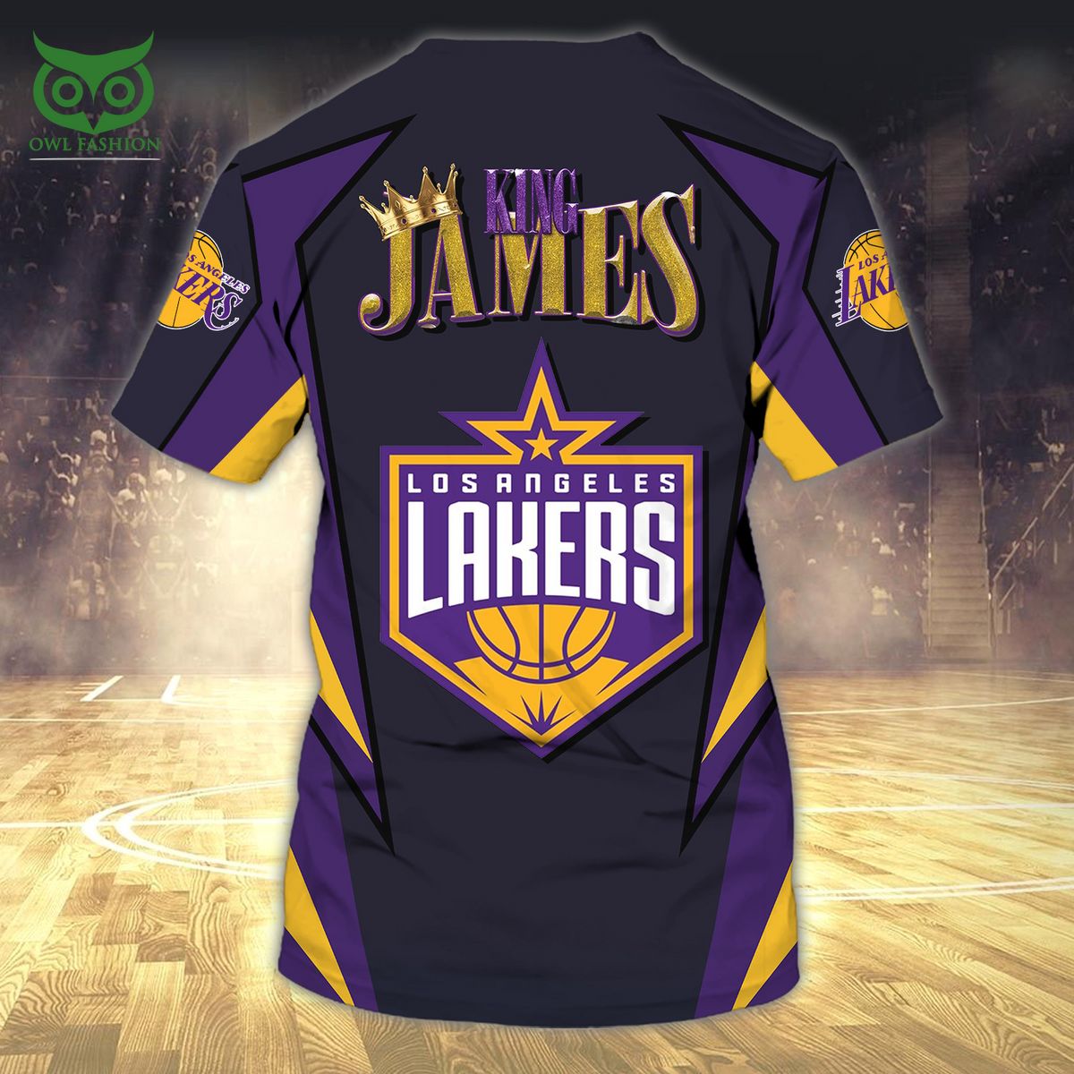 King LeBron James Los Angeles Lakers NBA 3D Sweatpants - Owl Fashion Shop