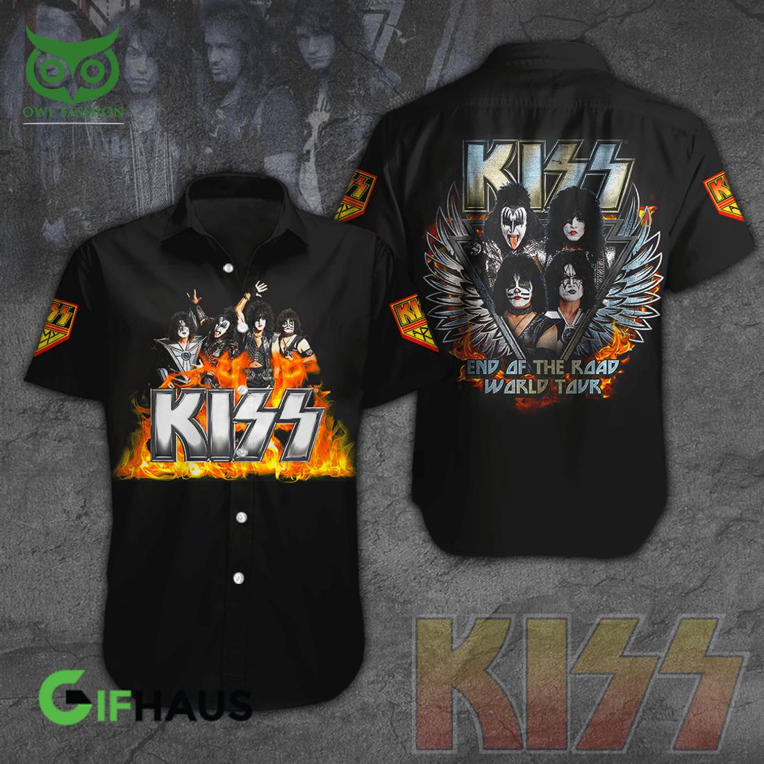 Kiss End of the Road Tour T Shirt 