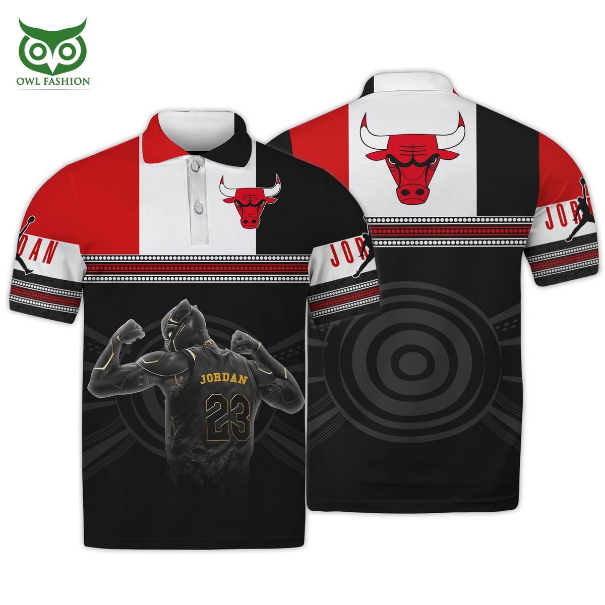 Black 23 Bulls Oversize Drop Shoulder T Shirt – Tshirtly