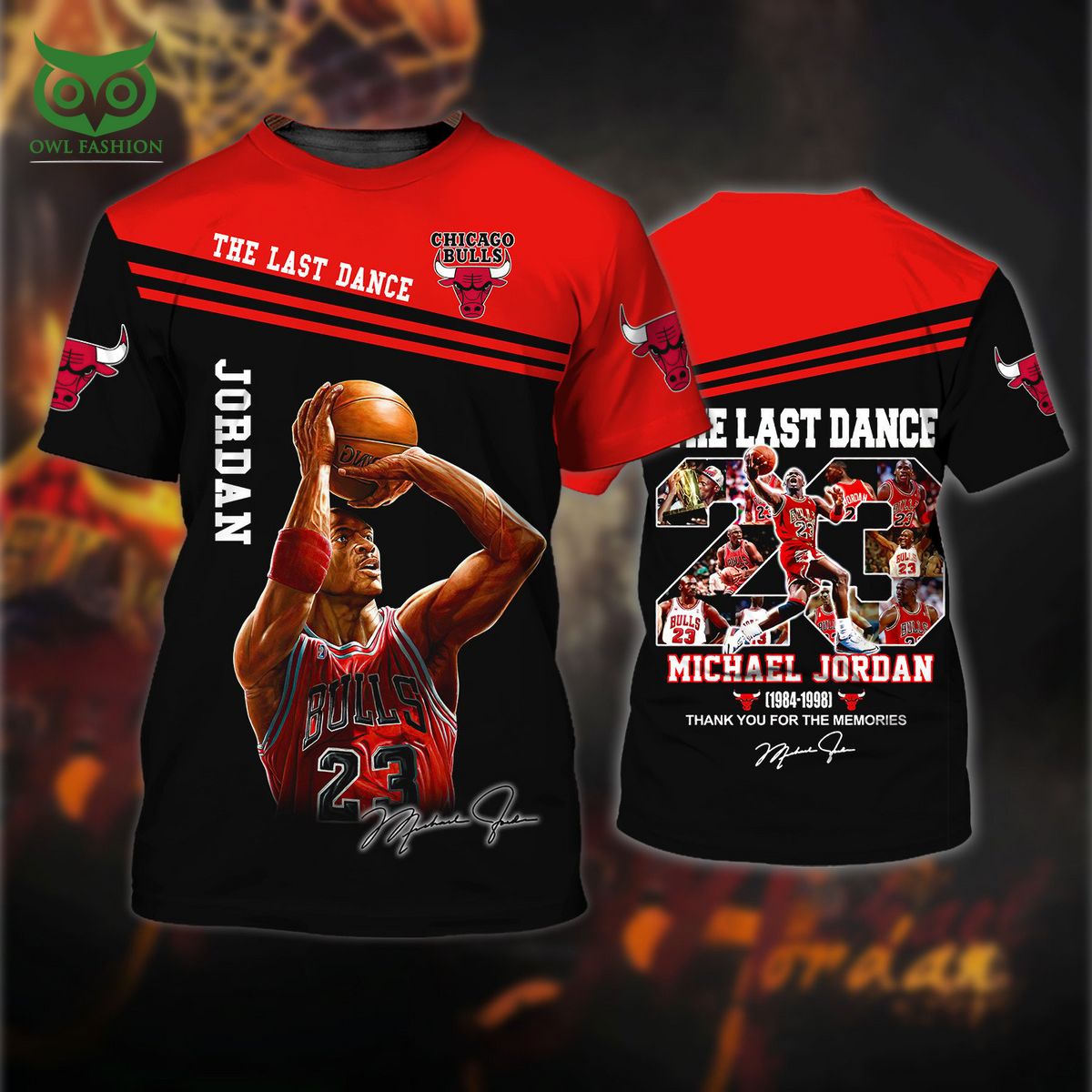 michael jordan 23 chicago bulls fans gift 3d tshirt hoodie 1 9Uacn