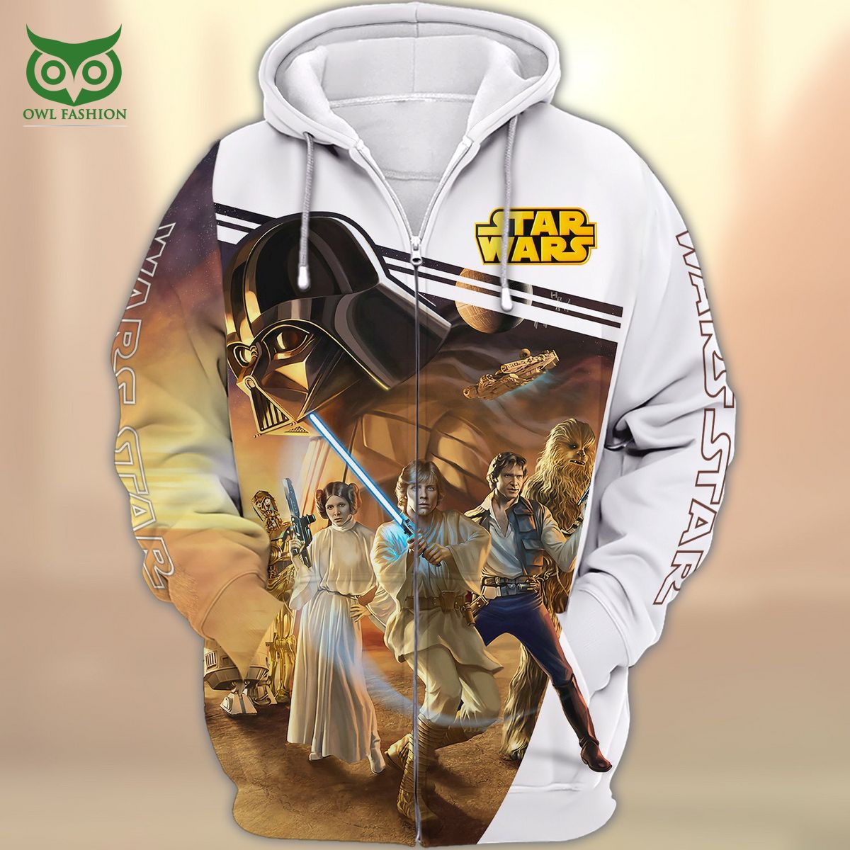 original trilogy star wars 3d zipper hoodie tshirt 1 lkbjY