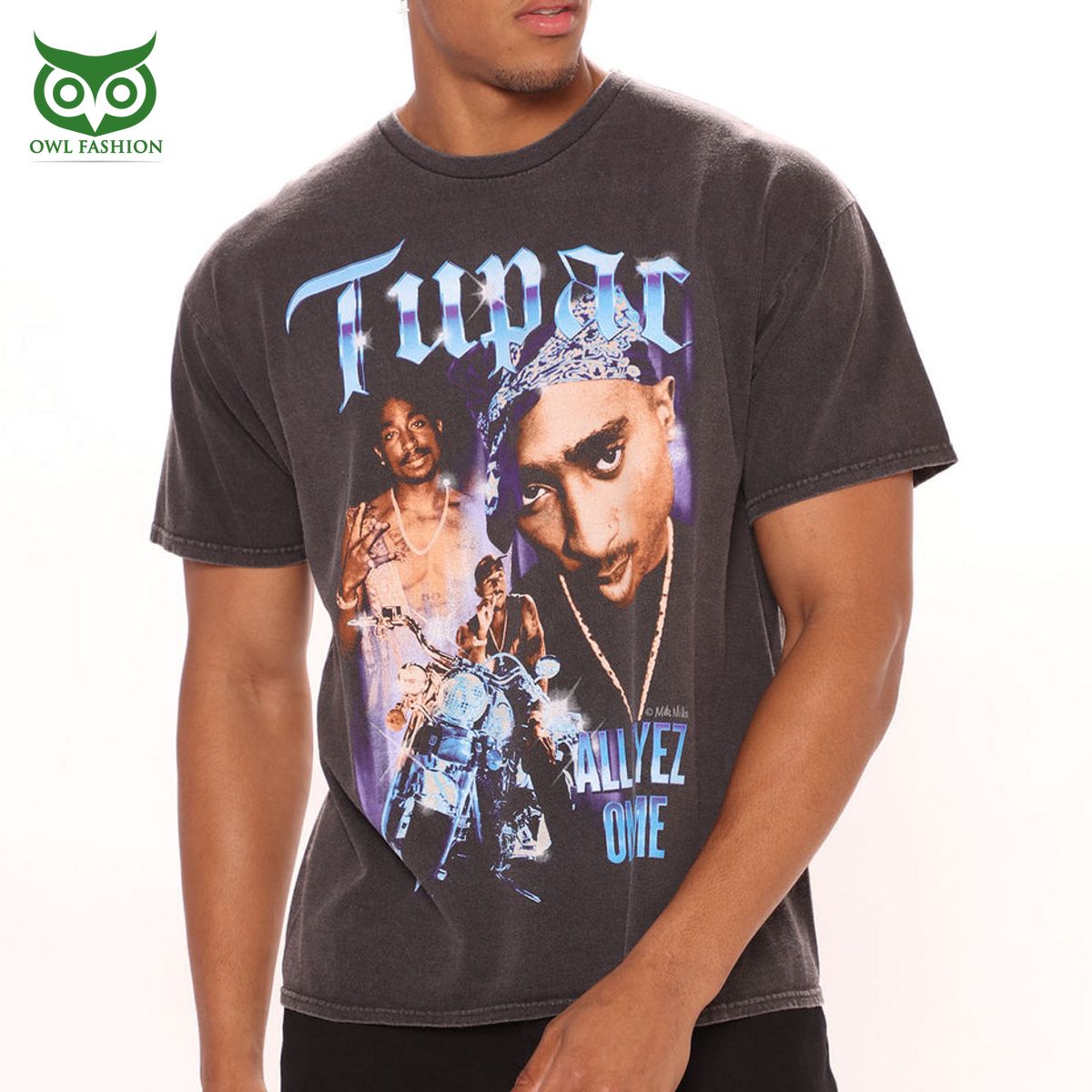 tupac old school american rapper 2d tshirt 1 CzNxJ