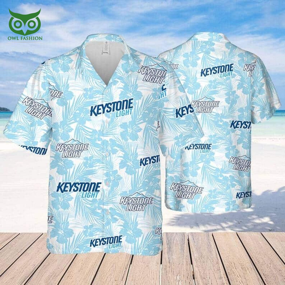 keystone light beer hawaiian shirt beach lovers gift 1 h58Kg