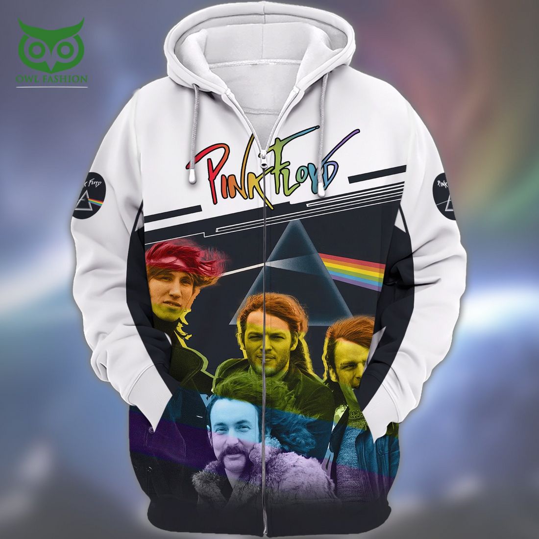 pink floyd rainbow pattern 3d printed hoodie t shirt 1 5jhz2