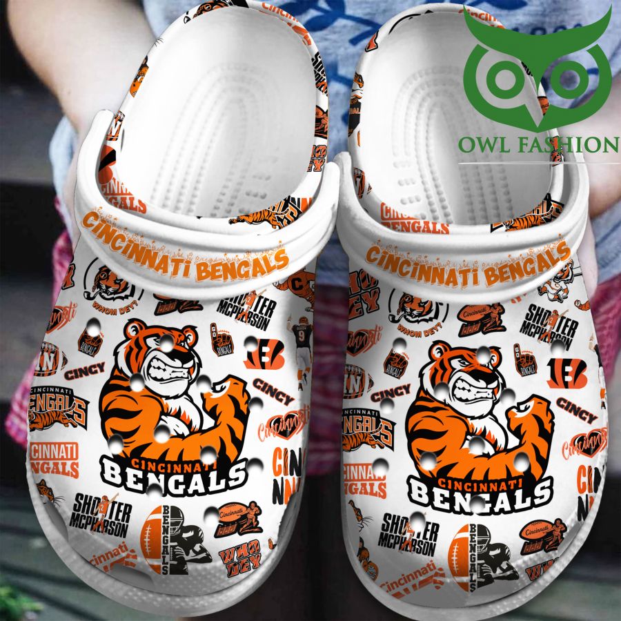 NFL Cincinnati Bengals Champion Team Premium Crocs