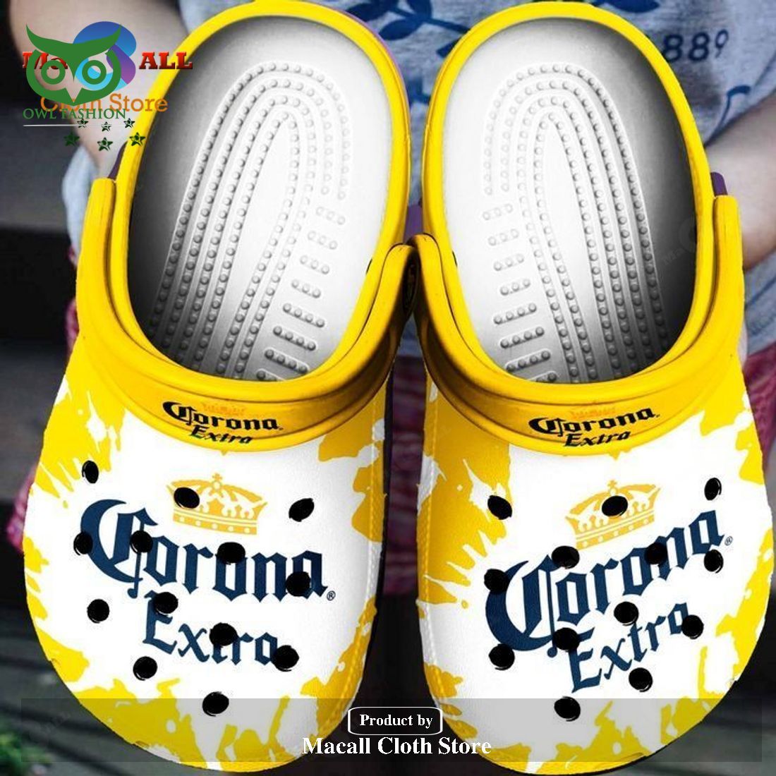 Amazon Corona Extra Beer Crocs Clog Shoes Studious look