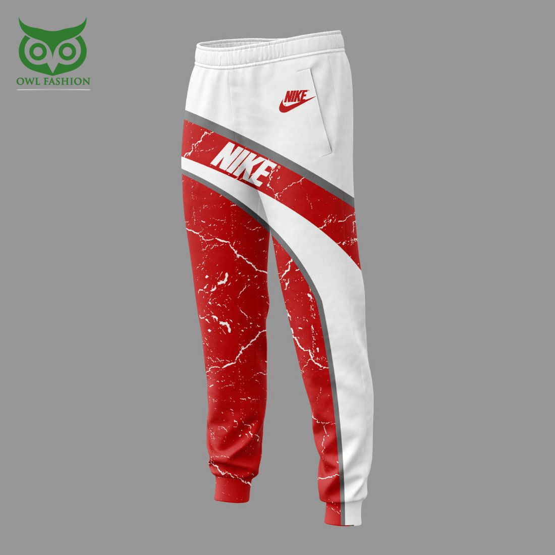 custom name nike white red scratches hoodie and pants 2 9YgOe.jpg
