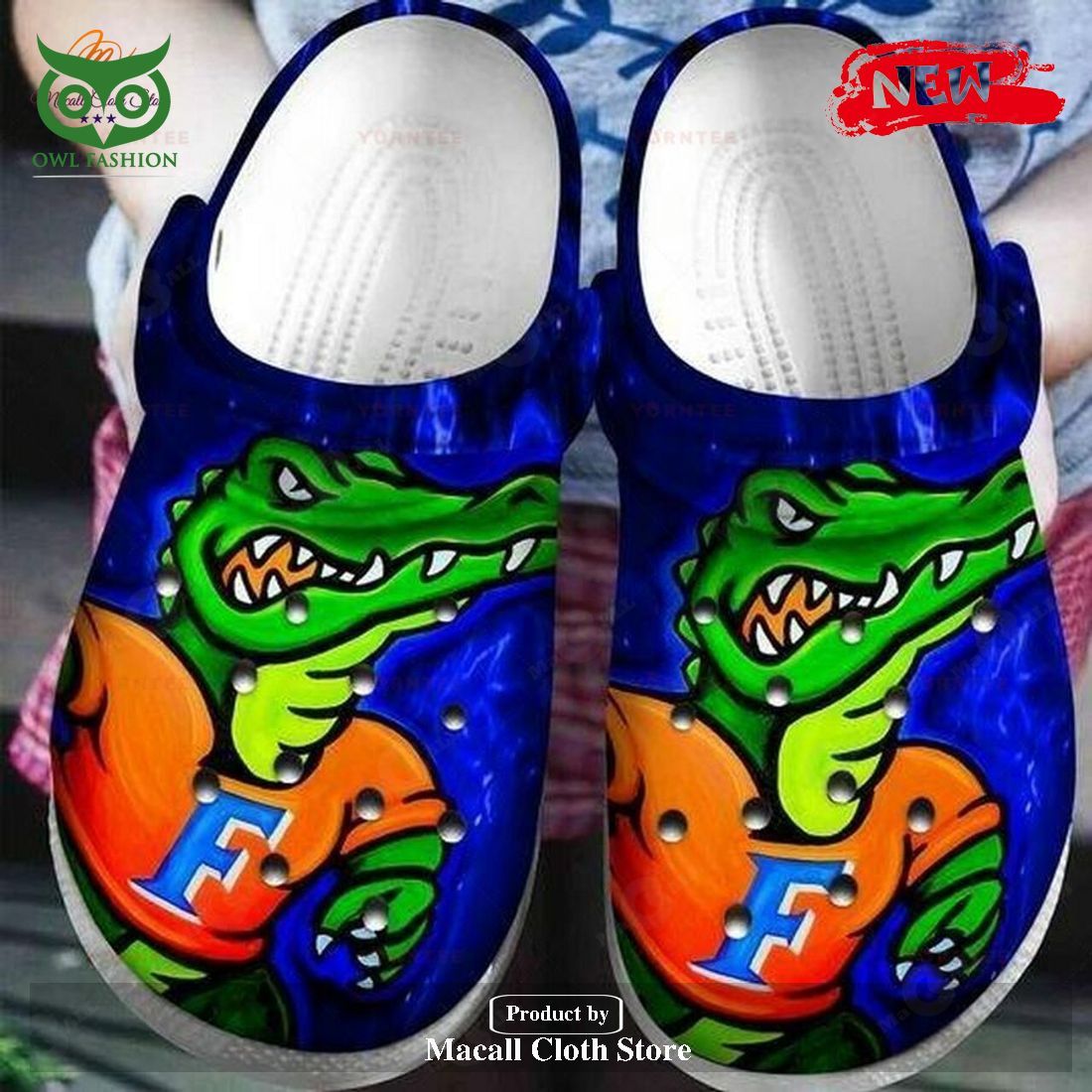 Florida Gators Ncaa Football Unisex Crocs Clog Shoes Natural and awesome