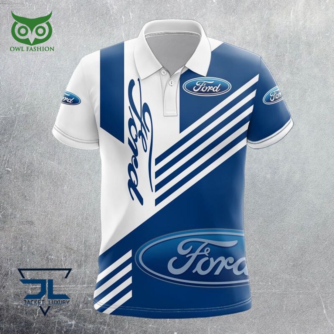 Ford Car 3D Polo Tshirt You look different and cute