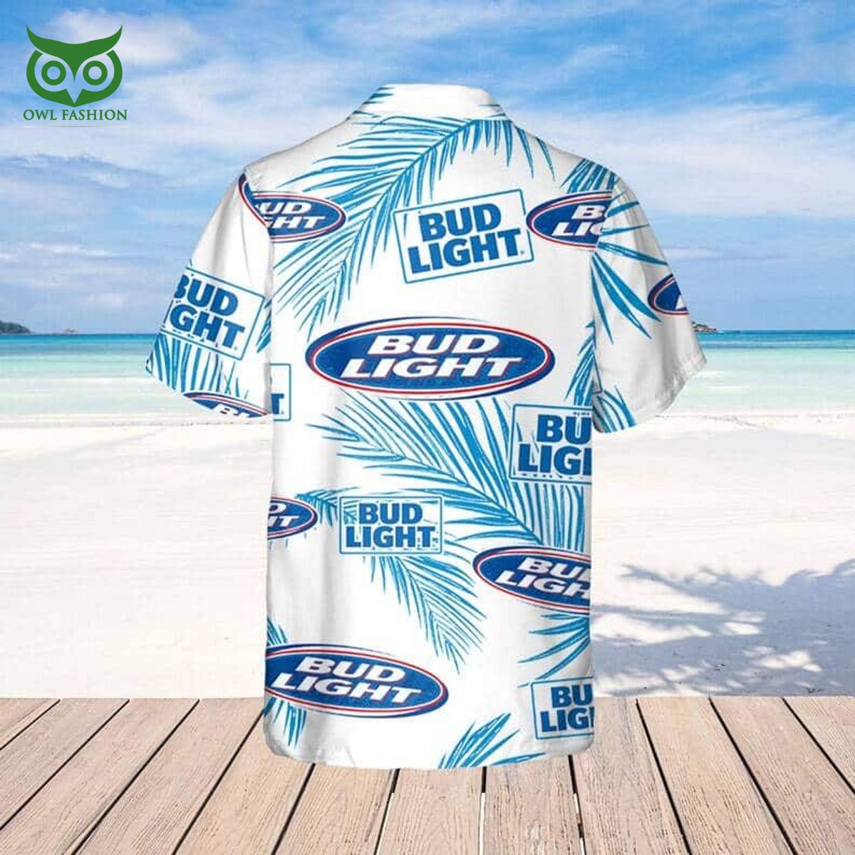 Coors Light Hawaiian Shirt Sea Island Pattern Beach Gift For Friend