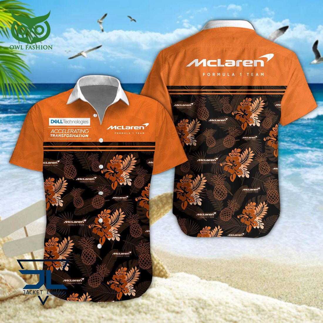 McLaren F1 Team F1 New Hawaiian Shirt Out of the world