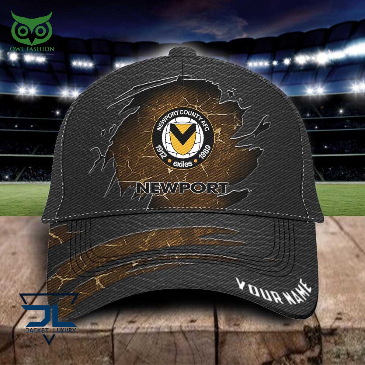 newport county efl personalized leather classic cap 1 wDQtM