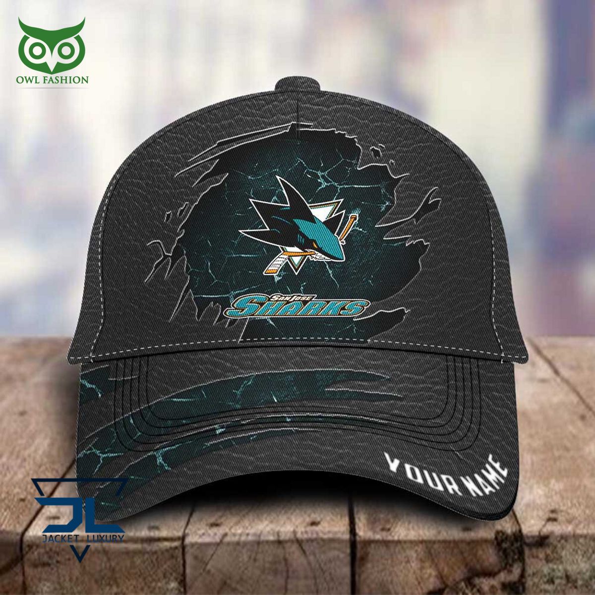 NHL San Jose Sharks Customized Hockey Classic Cap This place looks exotic.