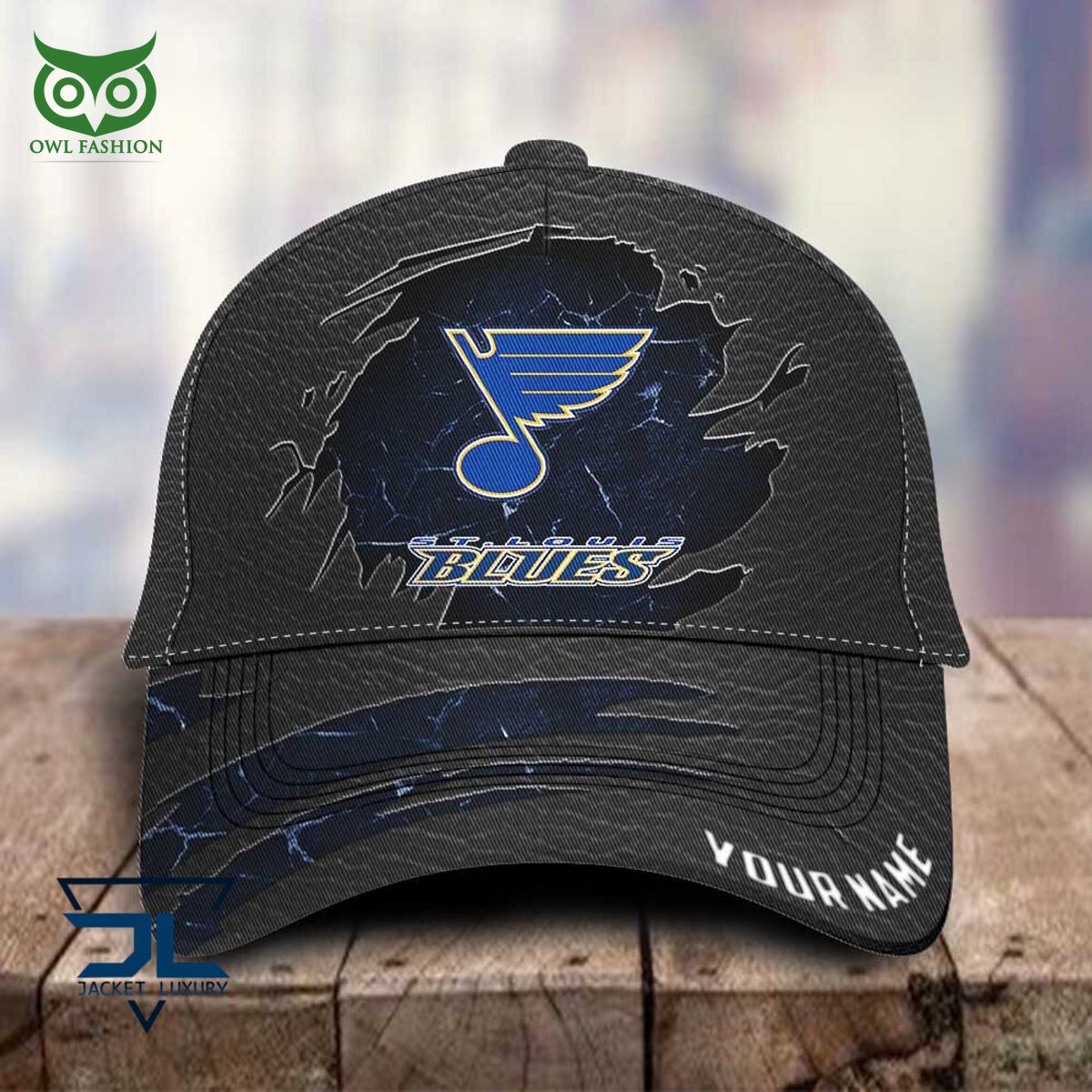 NHL St Louis Blues Customized Hockey Classic Cap Good click