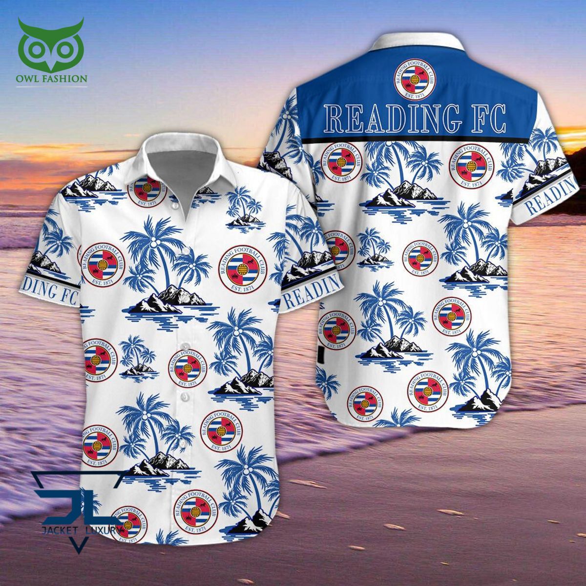 Reading F.C Premier League Championship Hawaiian Shirt Shorts You look lazy