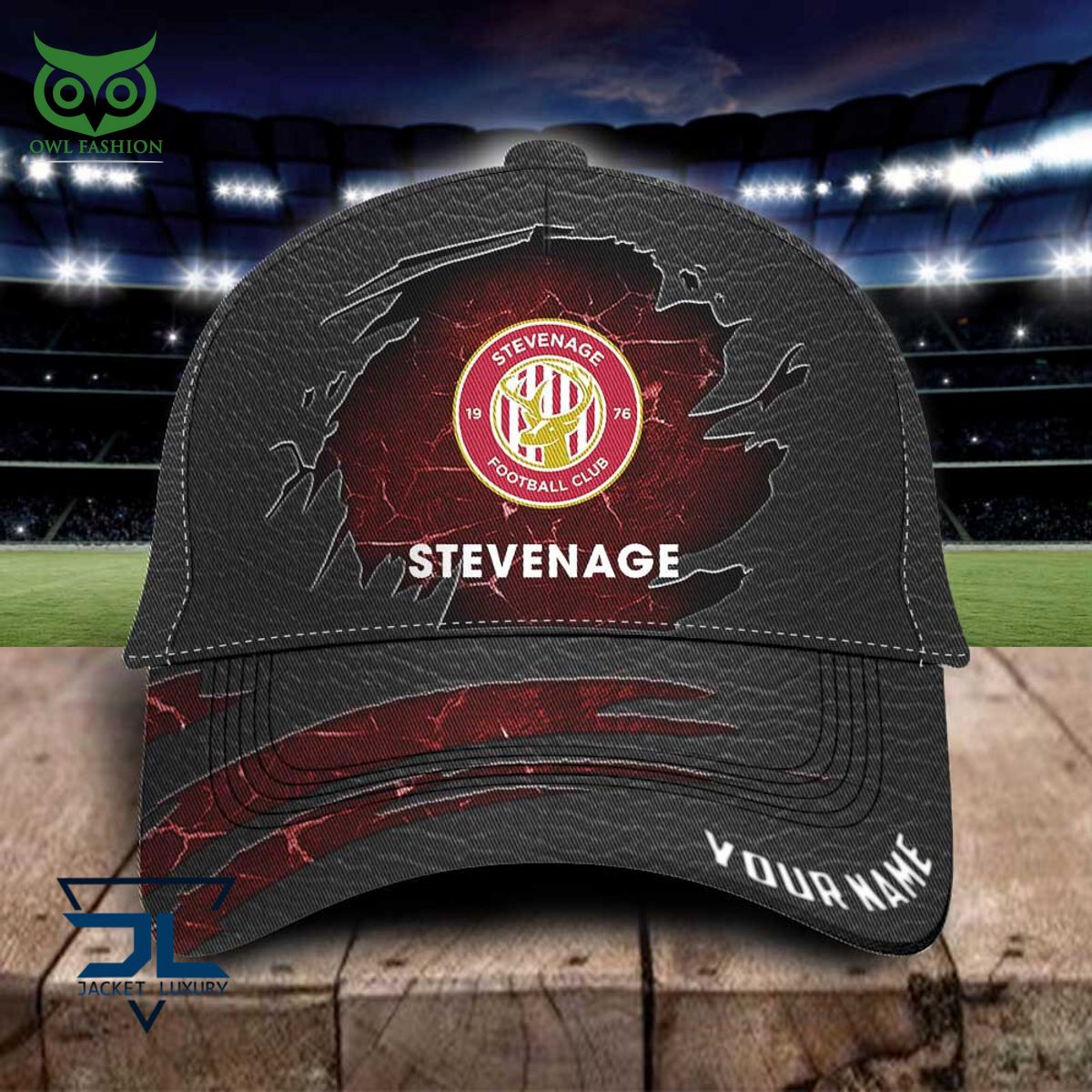 stevenage football club efl personalized leather classic cap 1 hg1vZ