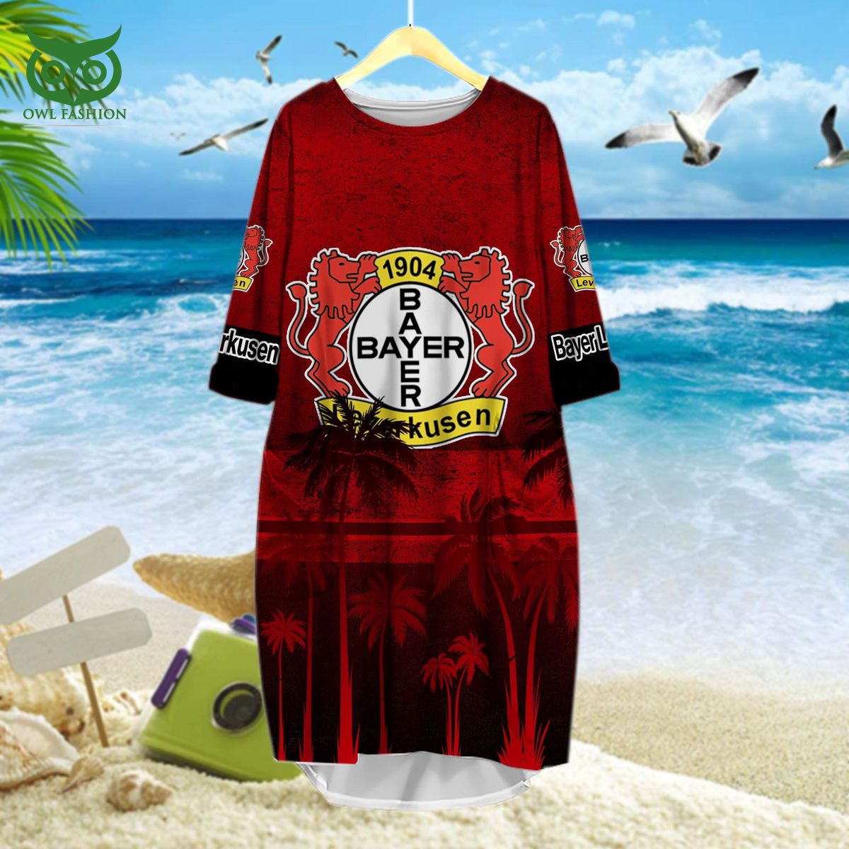 Bayer 04 Leverkusen Bundesliga Champion 3D Hawaiian Tshirt Shorts Cool DP
