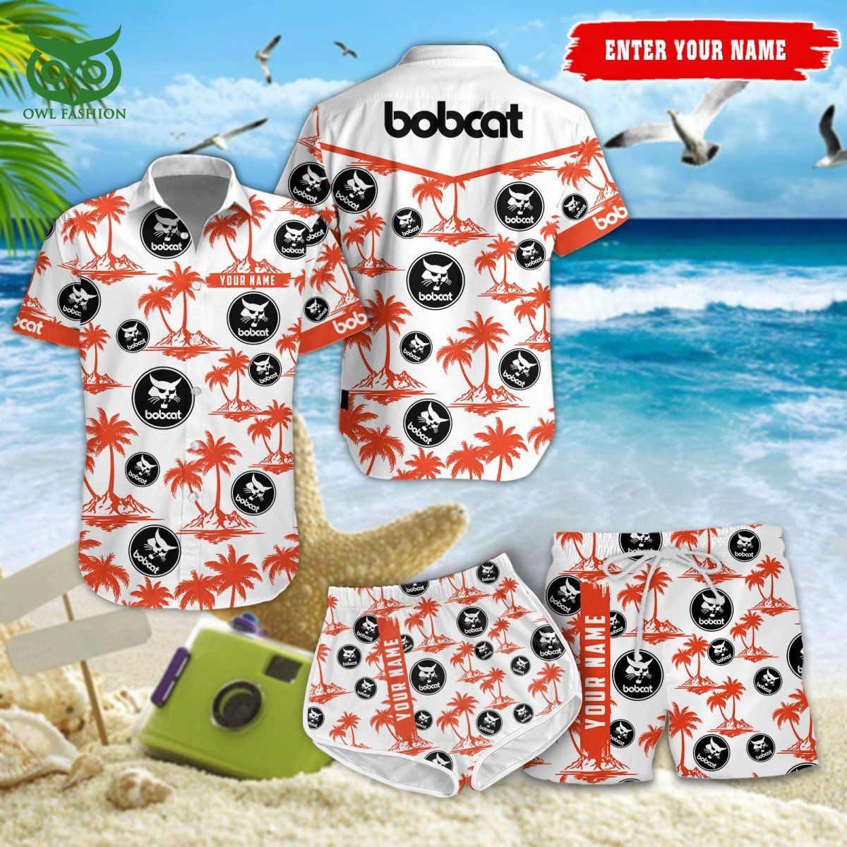 bobcat trending car brand customized hawaiian shirt short 1 4U2RJ.jpg