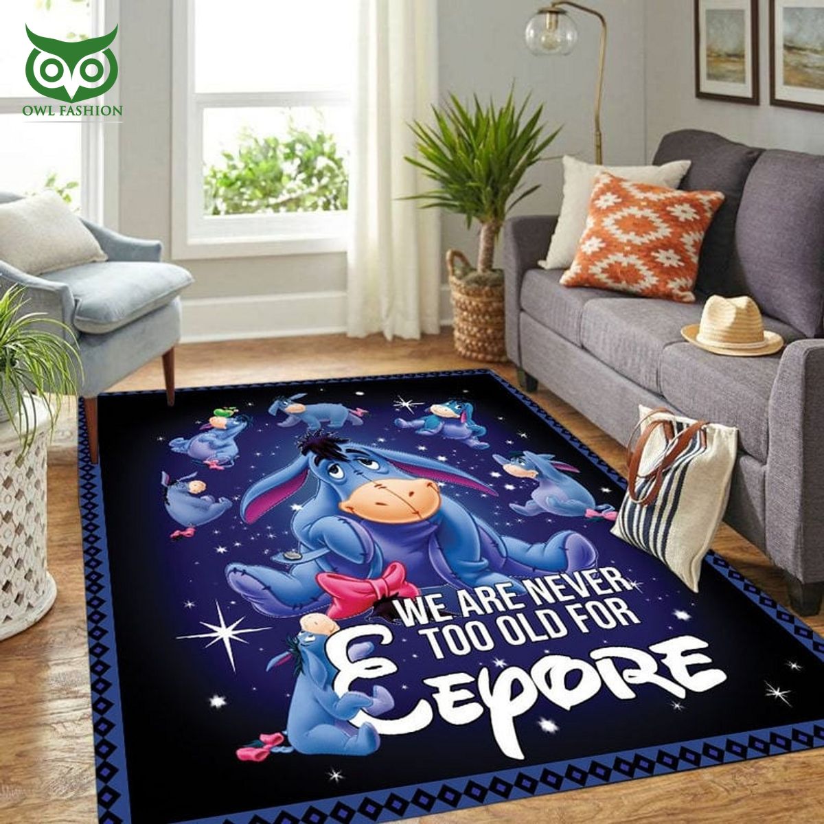Eeyore Winnie The Pooh Limited Carpet She has grown up know
