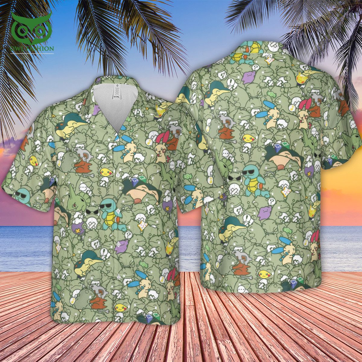 Epic Pokemon New Design 2023 Hawaiian Shirt - Owl Fashion Shop