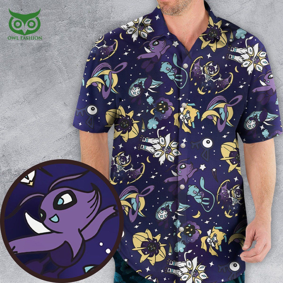 galaxy mew psychic type pokemon new design 2023 hawaiian shirt 1 z5YHd.jpg