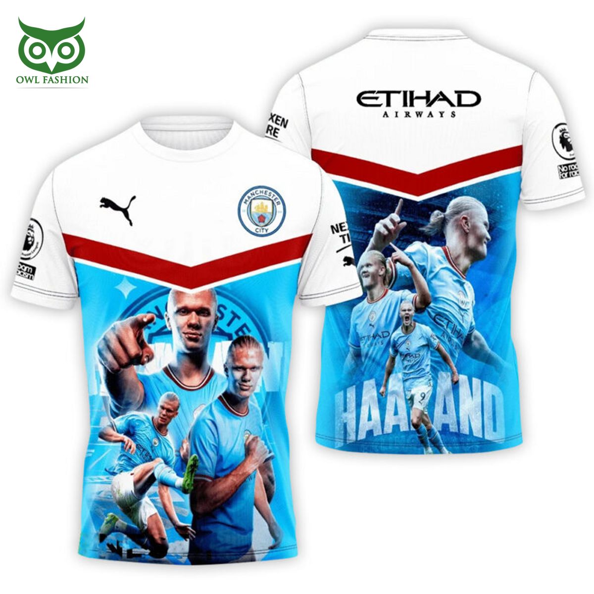 Haaland Manchester City The Citizens 3D Tshirt Wow! What a picture you click