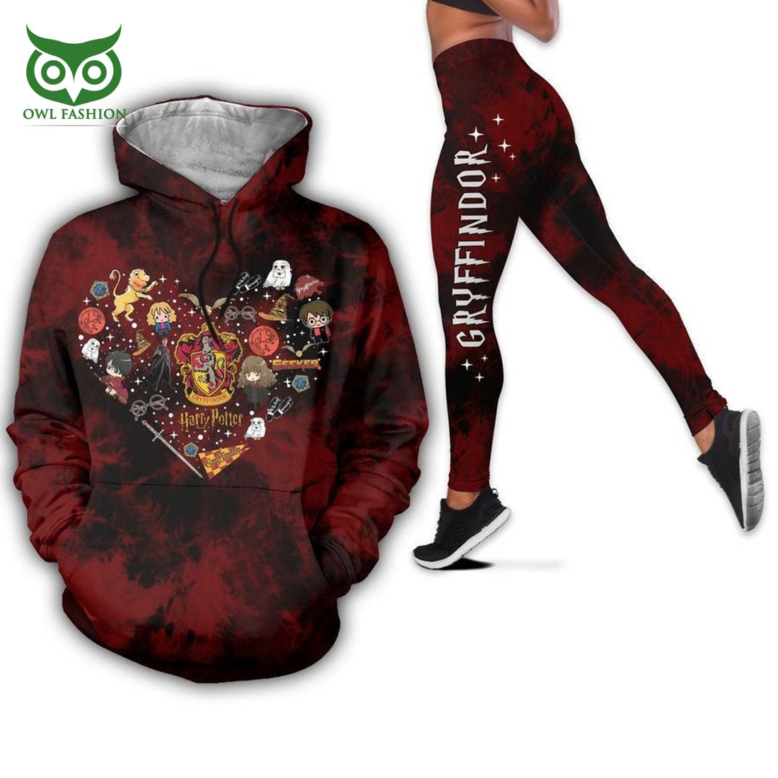 Harry Potter Chibi Wizards Hoodie and Legging You tried editing this time?