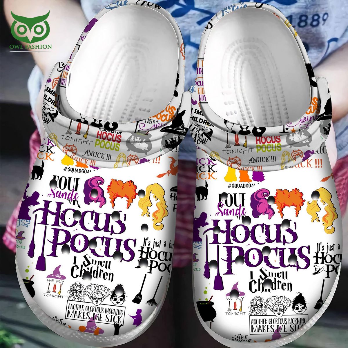 Hocus Pocus Horror Comedy Limited Crocs Loving click