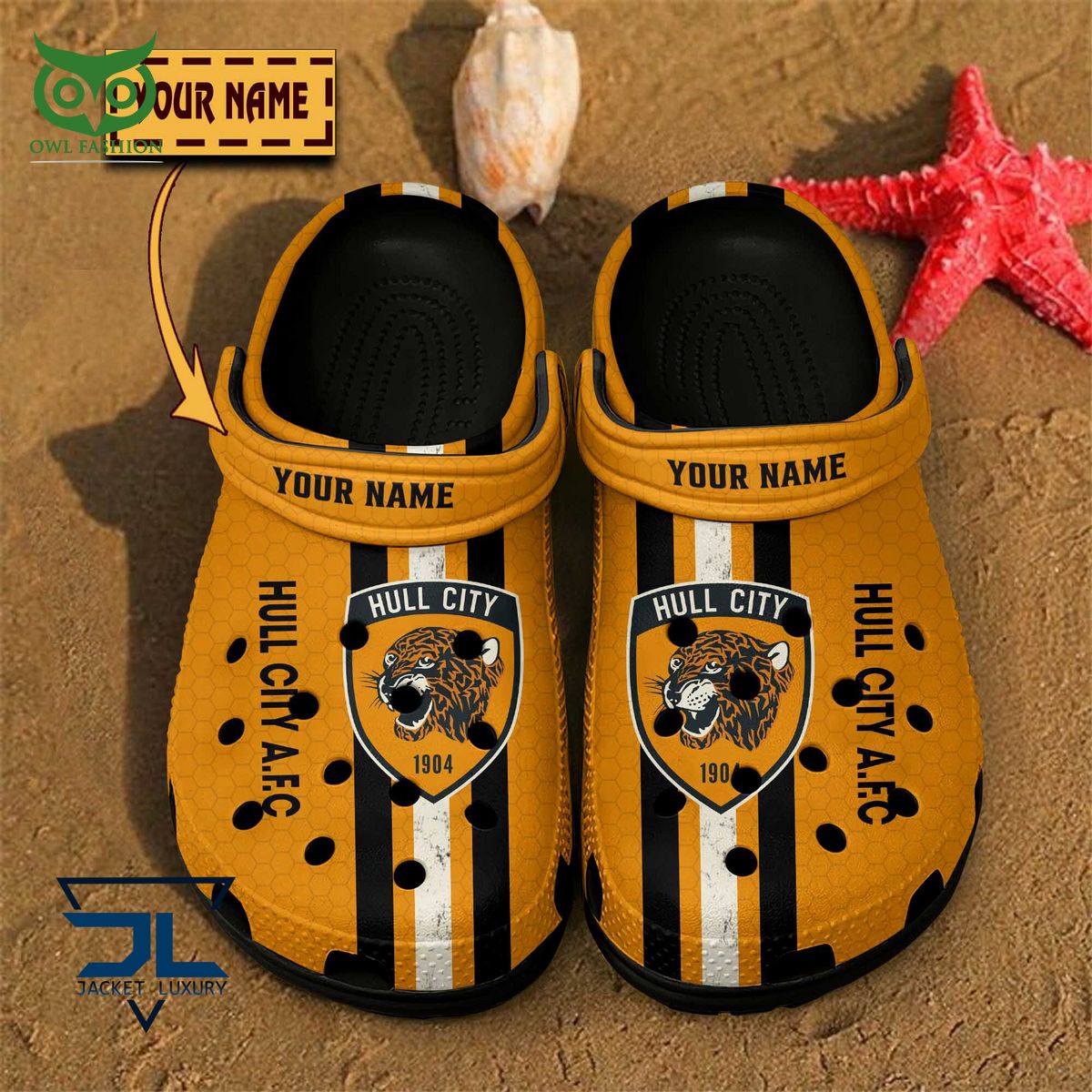 Personalized Retro Gucci Crocs Shoes Hull City A.F.C The Tigers
