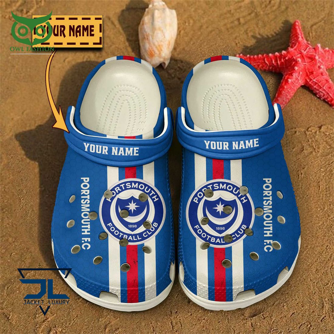 League One EFL Portsmouth F.C Crocs You look fresh in nature