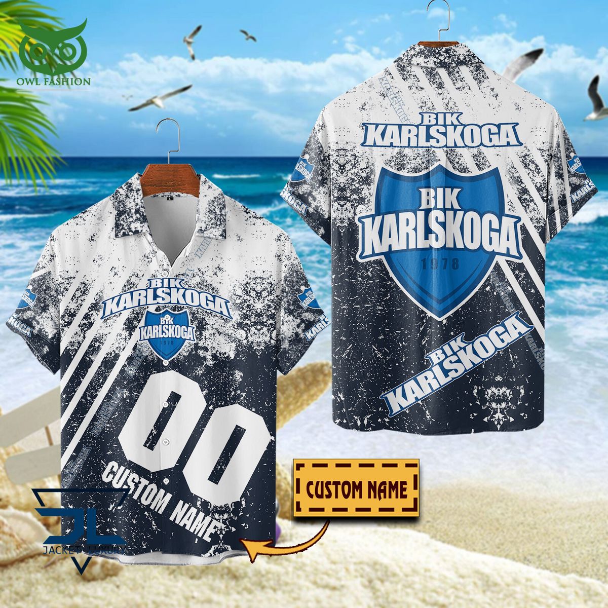 BIK Karlskoga SHL Personalized 3D Tshirt Polo Hawaiian Shirt Nice photo dude