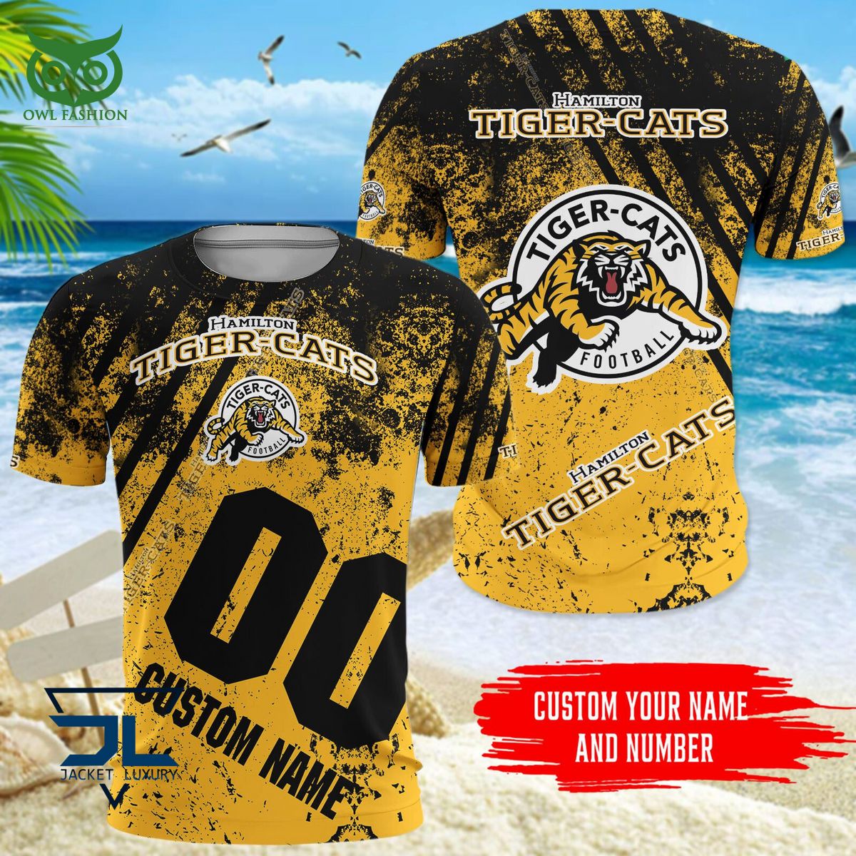 CFL Toronto Argonauts Customized 3D Polo Tshirt Hawaiian Shirt