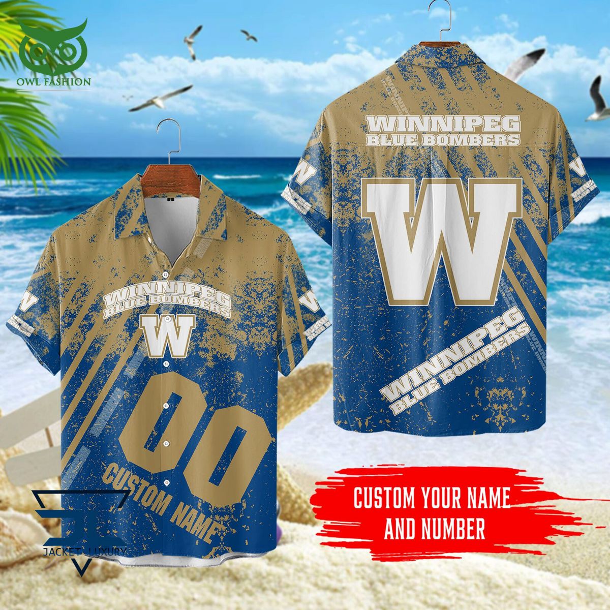 Customized Women's Winnipeg Blue Bombers Home Jersey - The Bomber Store