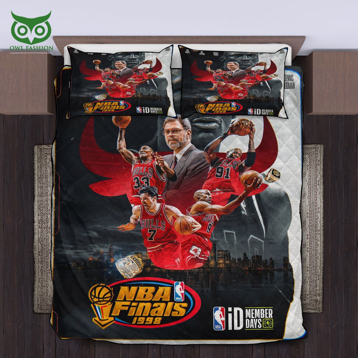 Chicago Bulls The 1998 NBA Finals Quilt Set My favourite picture of yours