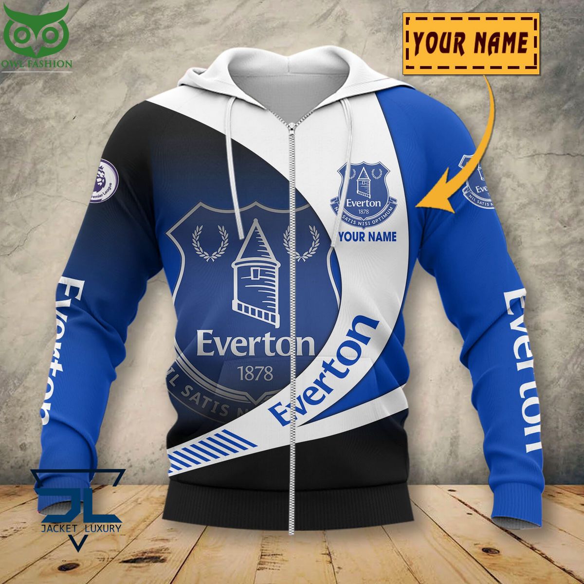 Everton F.C Premier League 2023 Customized 3D Polo Tshirt Sizzling