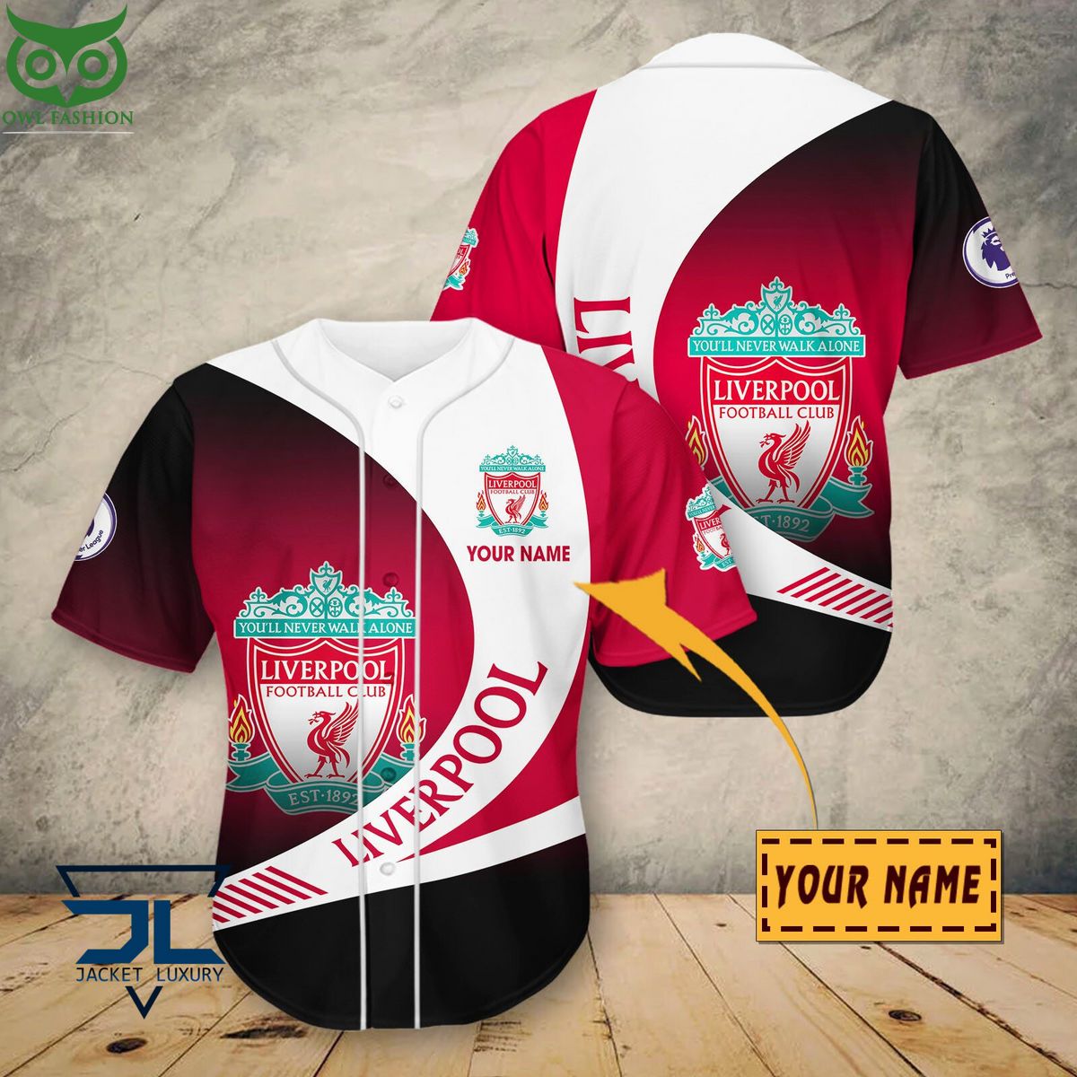 Liverpool F.C Premier League 2023 Customized 3D Polo Tshirt Awesome Pic guys