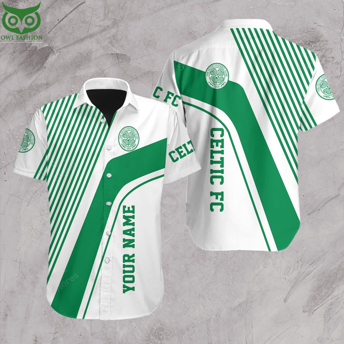 Premium Celtic FC UEFA LaLiga Hawaiian Shirt Short Out of the world