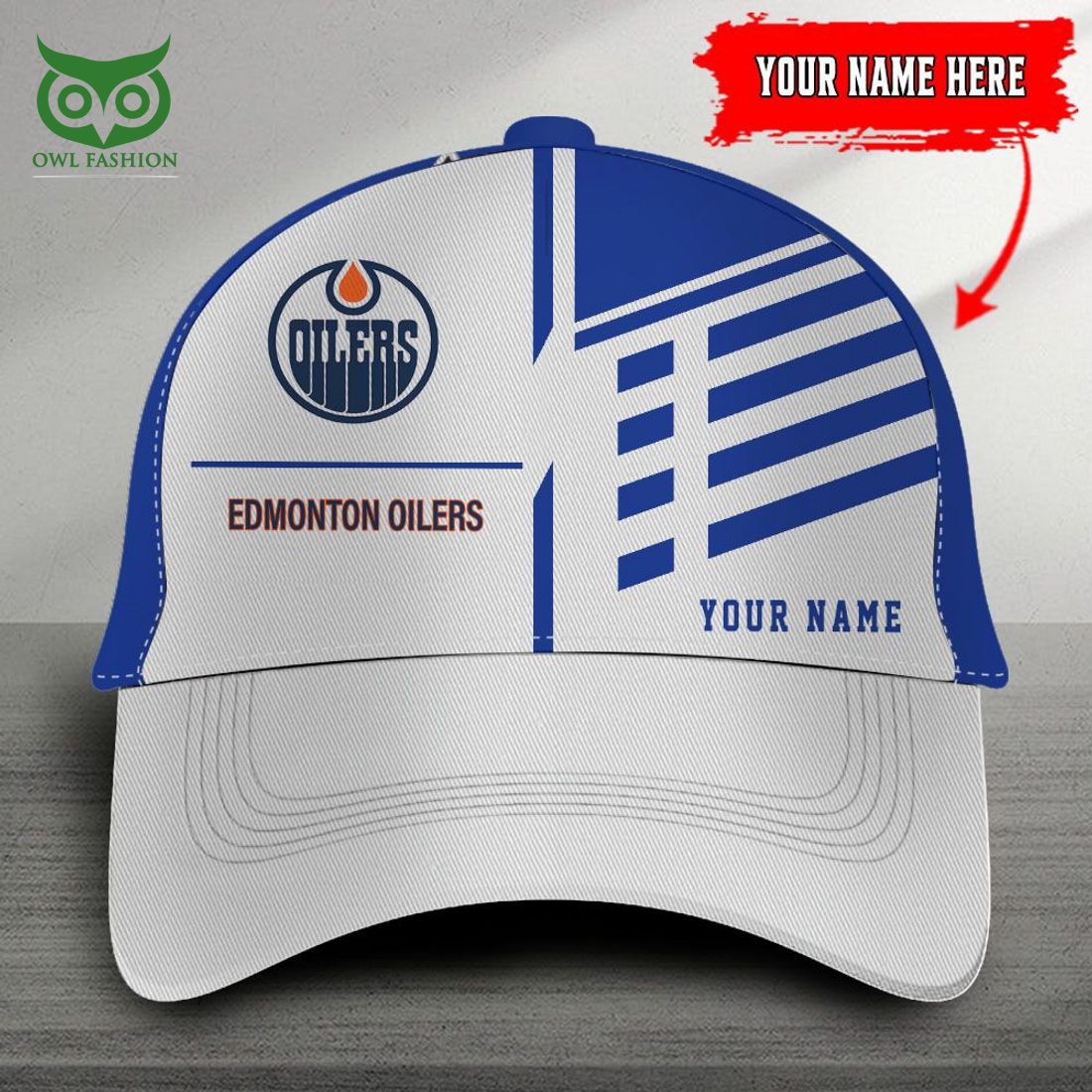 Premium Edmonton Oilers NHL Classic Cap Nice shot bro