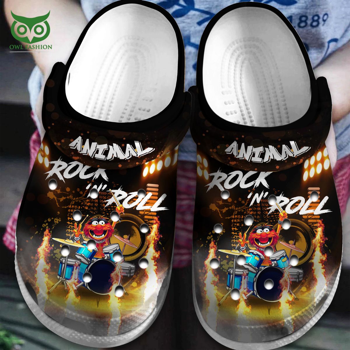 The Muppets Anima lRock and Roll Crocs You look beautiful forever